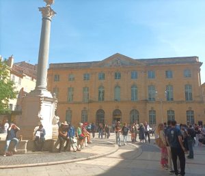 Toergids in Aix-en-Provence, Romain Bouchaud