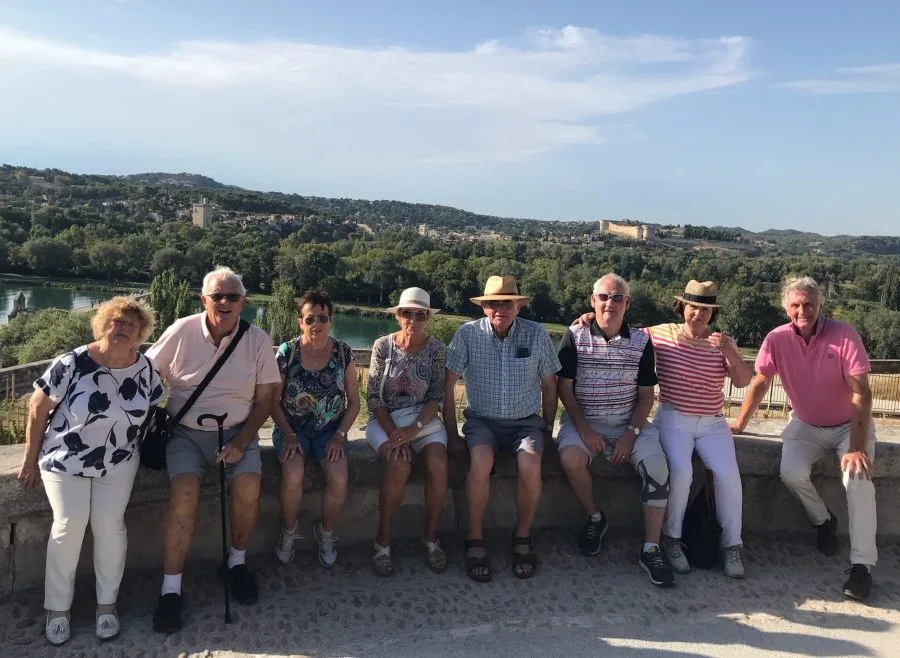 Guided tour in Avignon, Romain Bouchaud