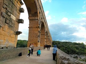 Tour to Pont du Gard, Romain Bouchaud