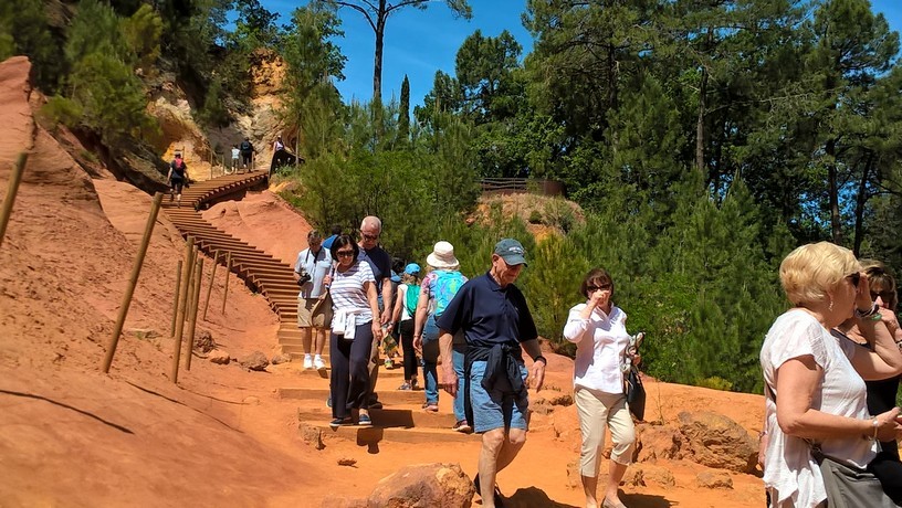 Tour in Luberon, Romain Bouchaud