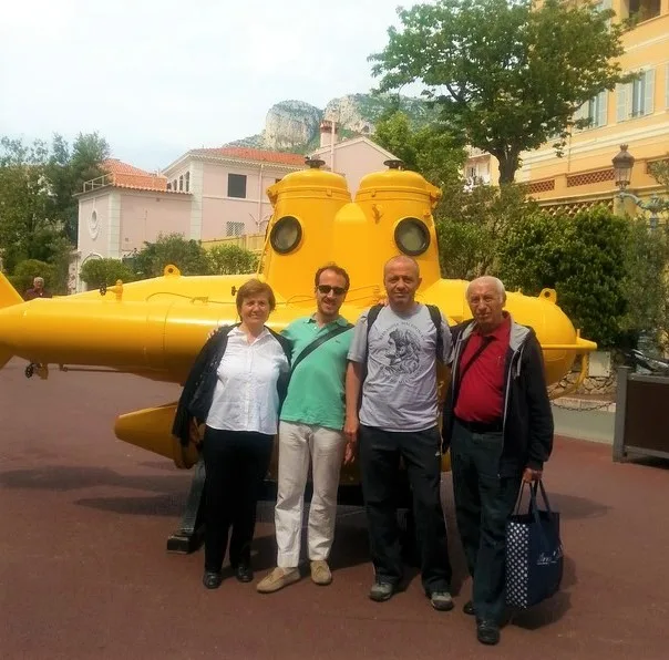 Guided tour in Monaco, Romain Bouchaud