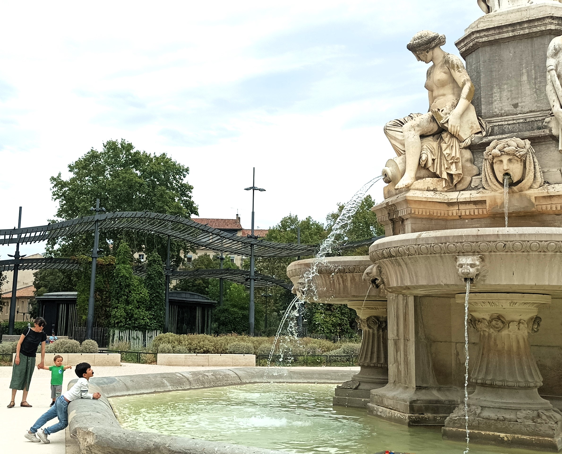 Guided tour in Nîmes, Romain Bouchaud