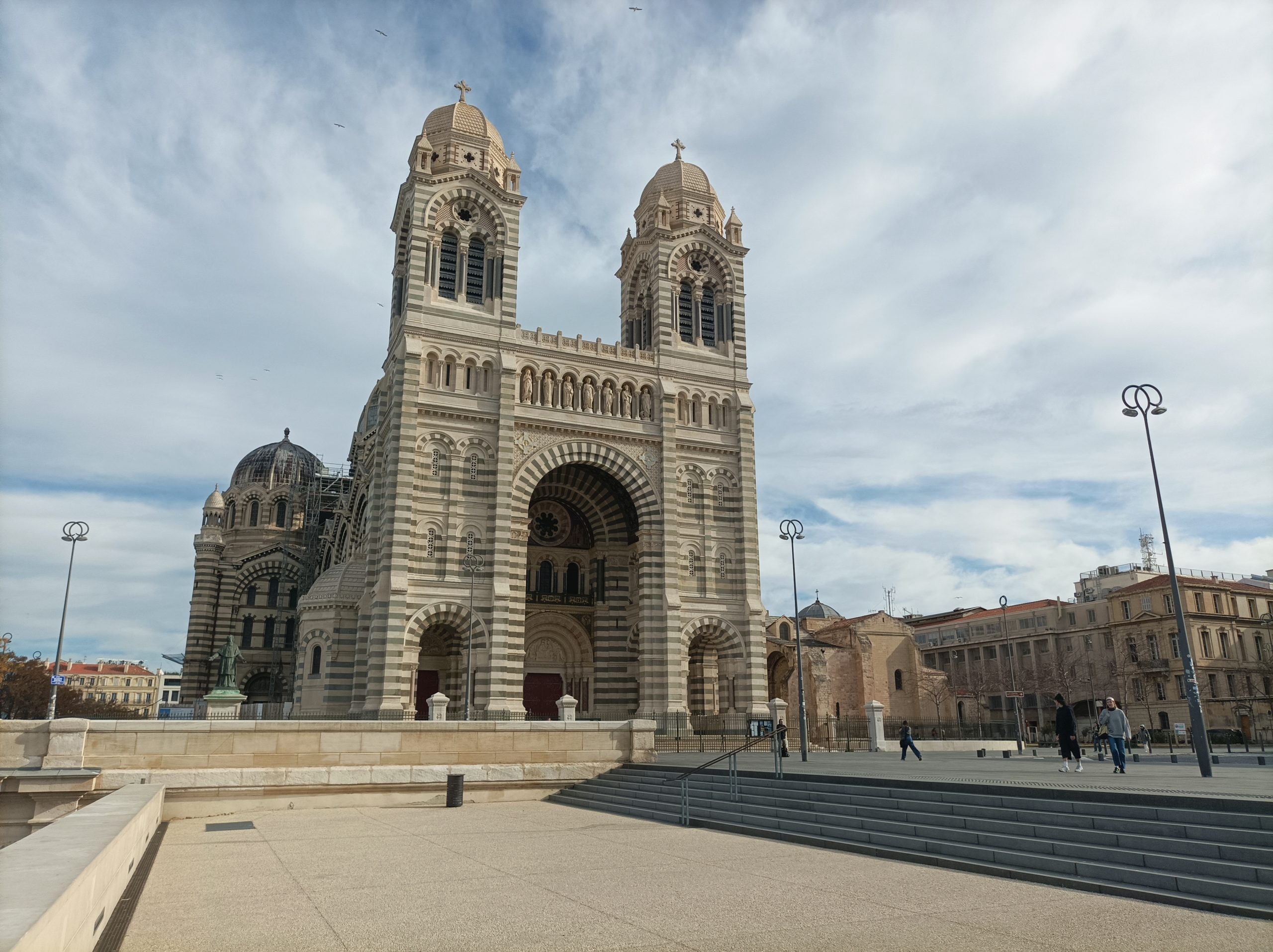 the cathedral of Marseille