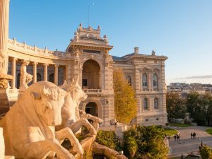 The palais Longchamp in Marseille