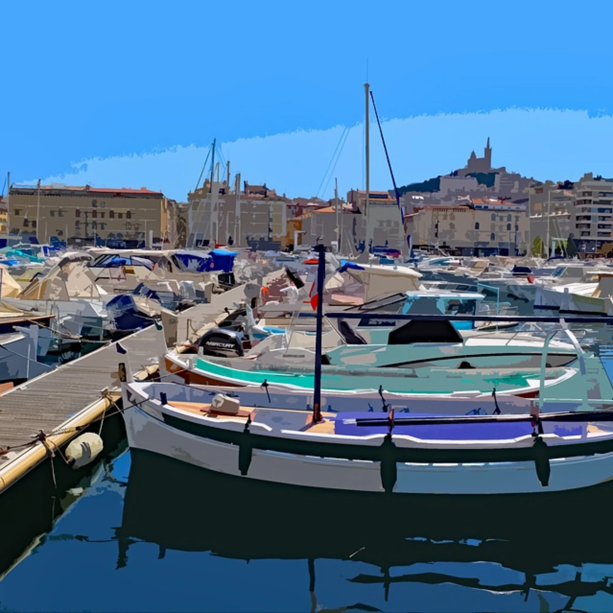 The old port of Marseille