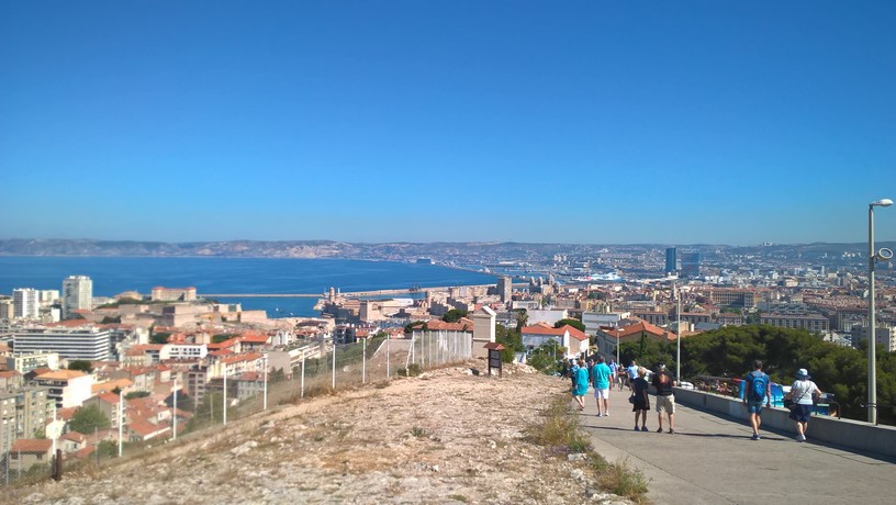 Guided tour in Marseille, Romain Bouchaud