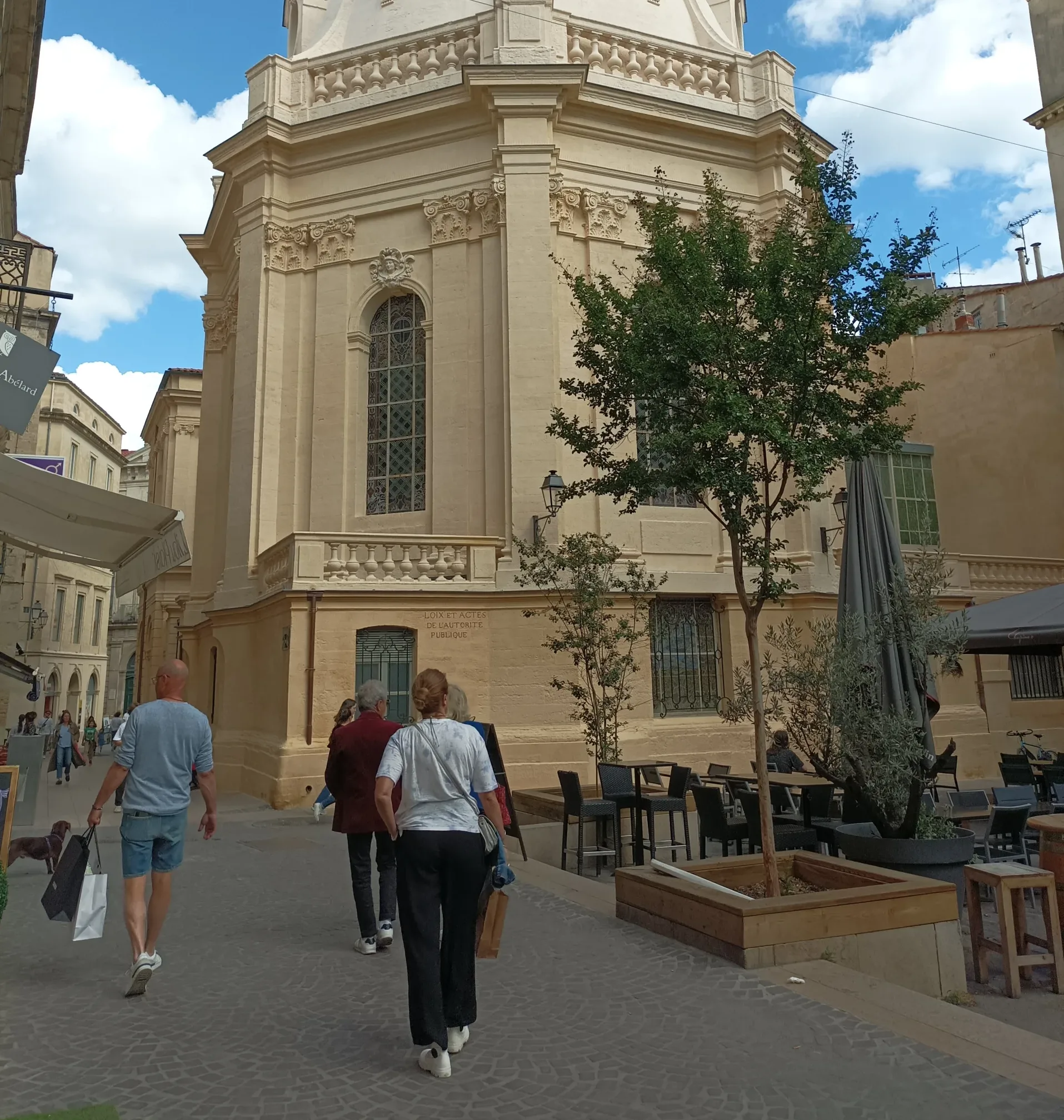 Toergids in Montpellier, Romain Bouchaud