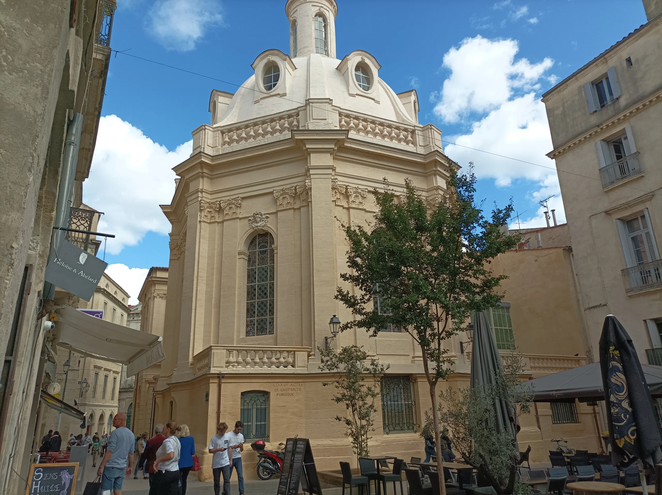 Guided tour in Montpellier, Romain Bouchaud