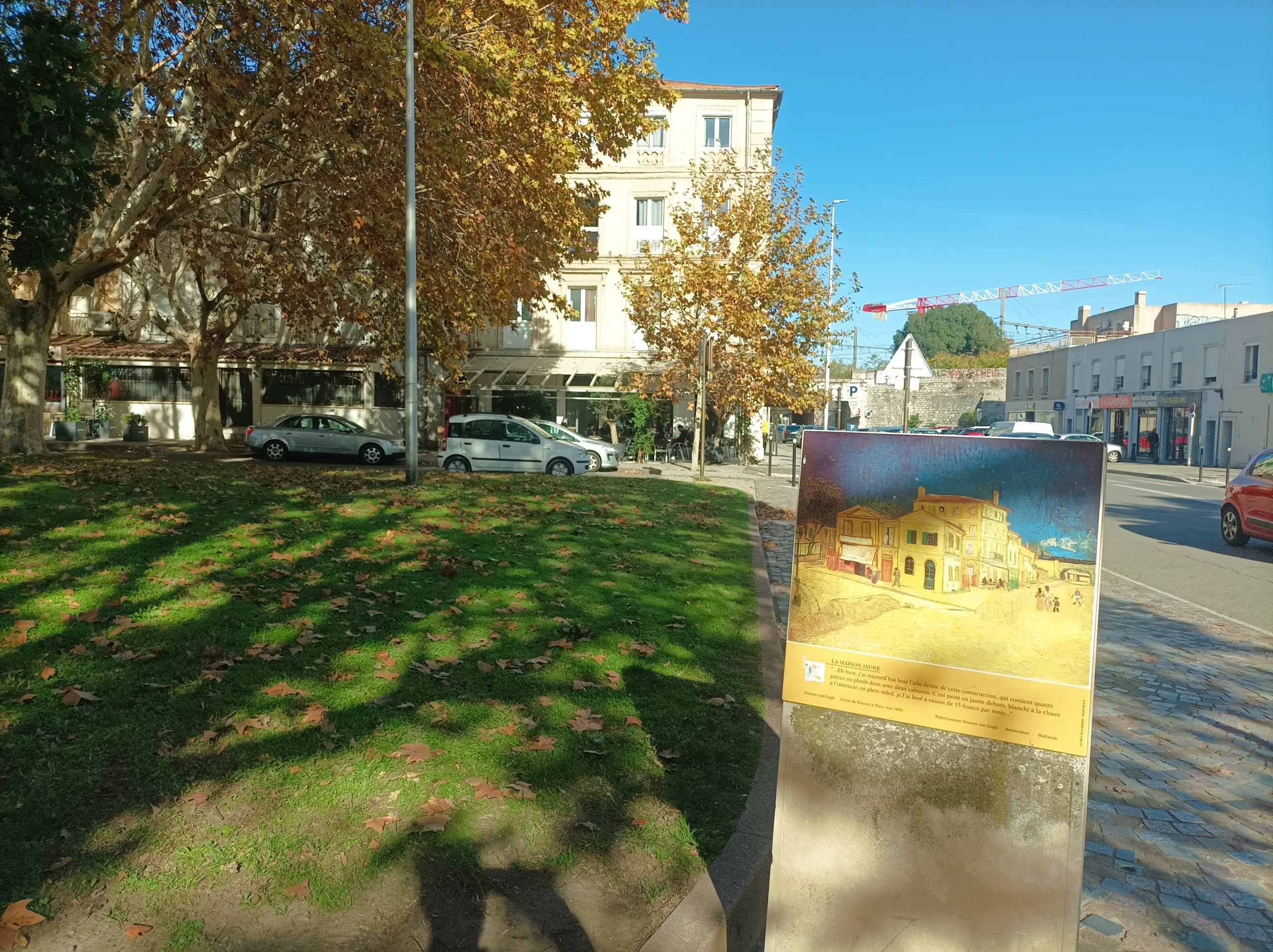 Begeleide toer in Arles, Romain Bouchaud