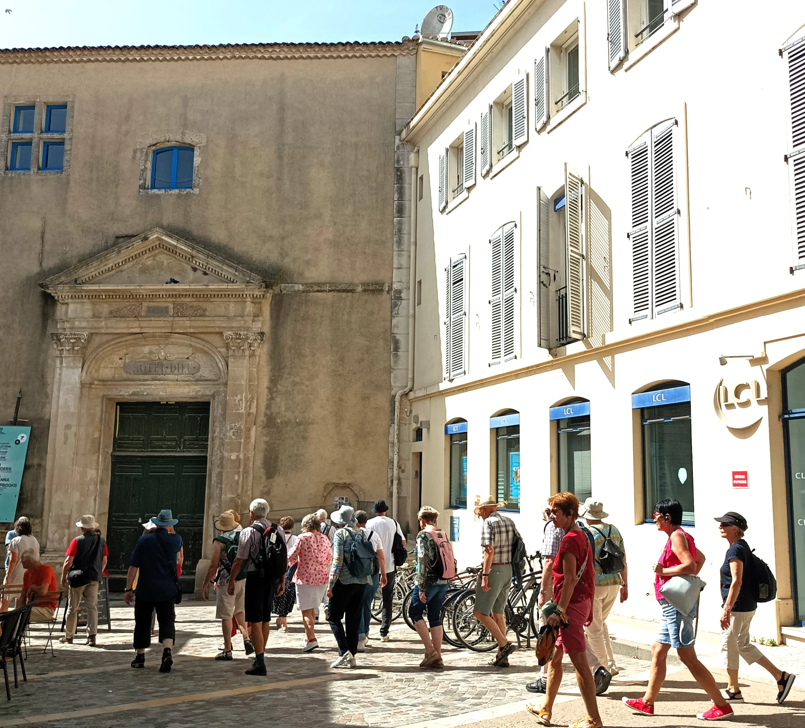 Begeleide toer in Arles, Romain Bouchaud
