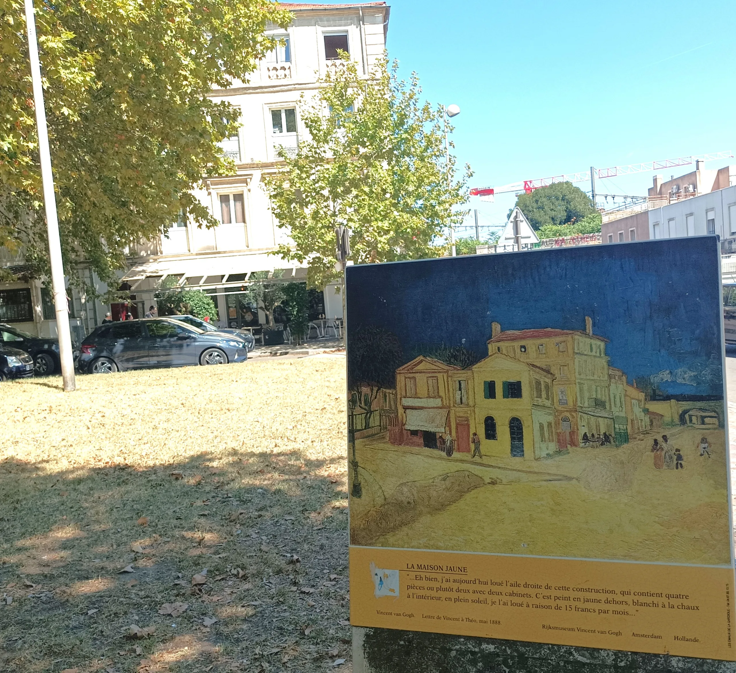 Van Gogh tour in Arles, Romain Bouchaud