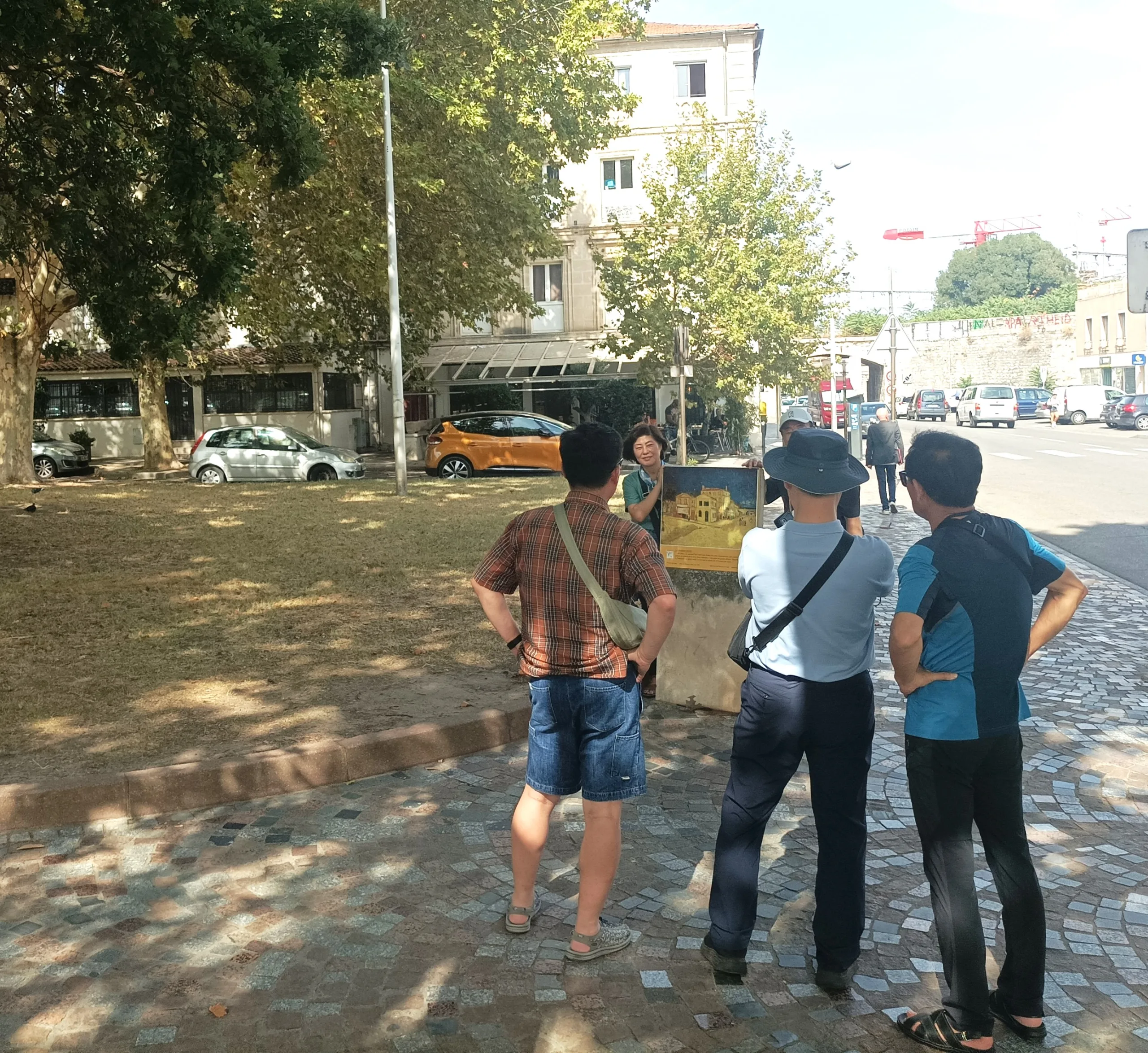 Begeleide toer in Arles, Romain Bouchaud