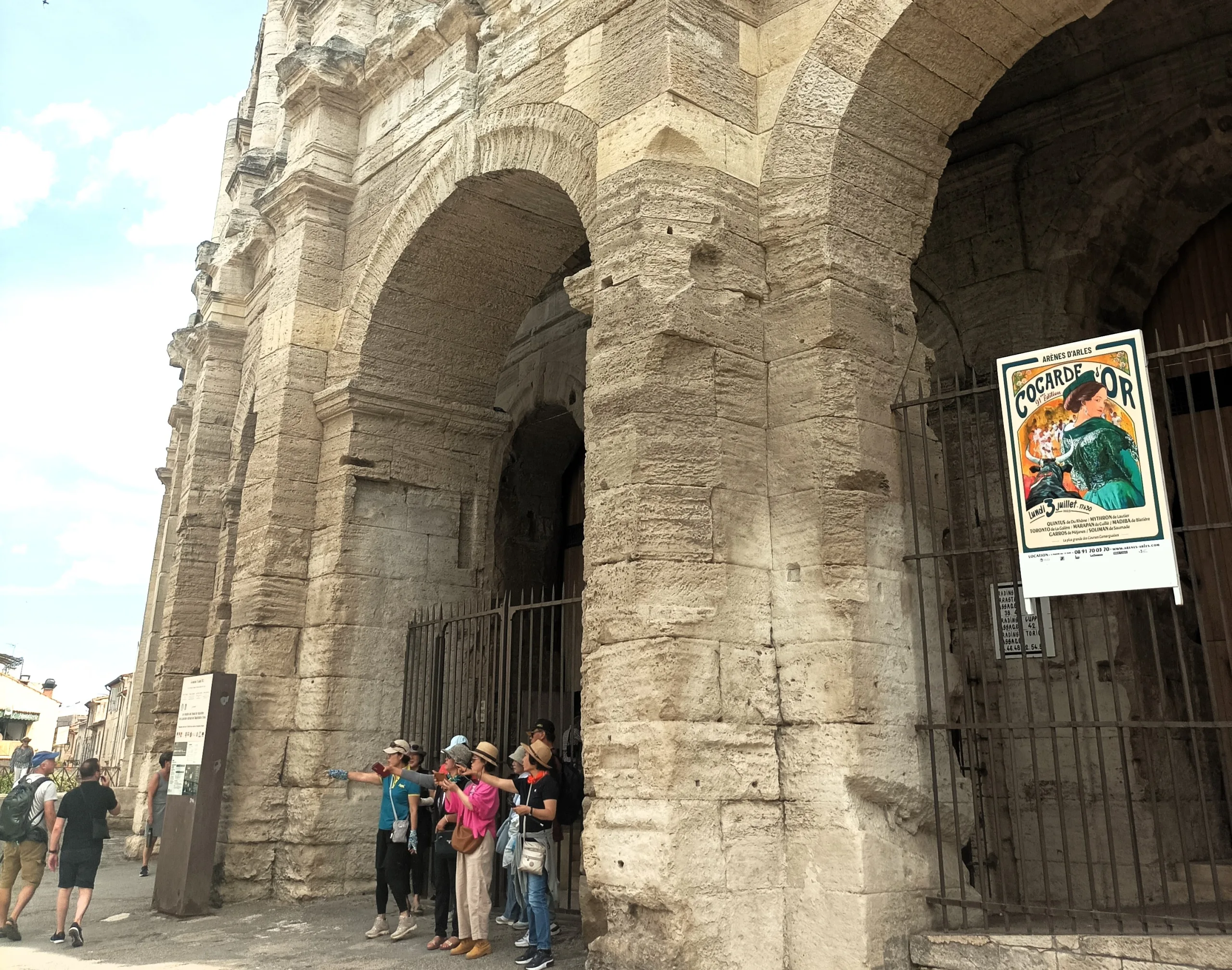 Begeleide toer in Arles, Romain Bouchaud