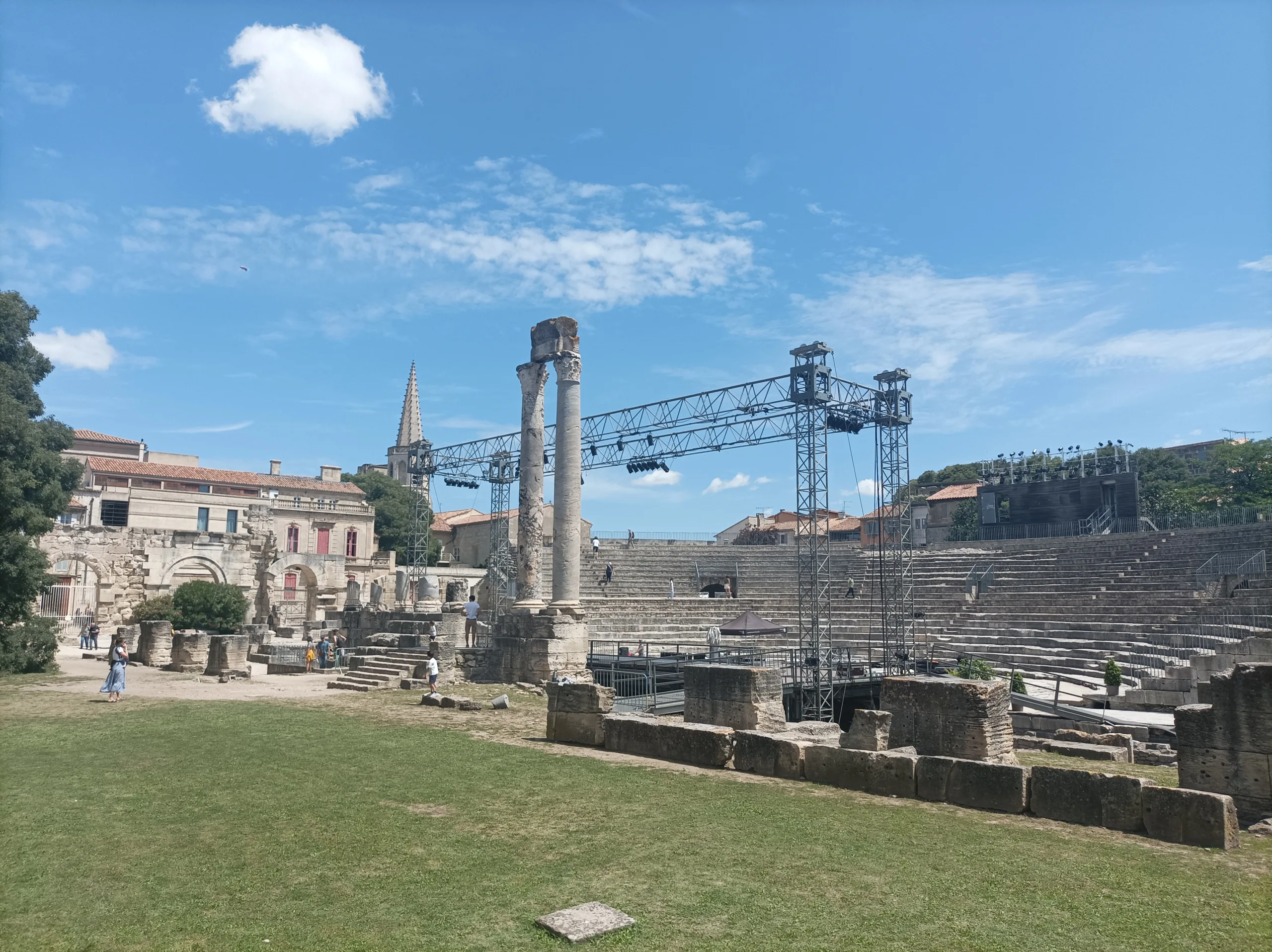 Guided tour in Arles, Romain Bouchaud
