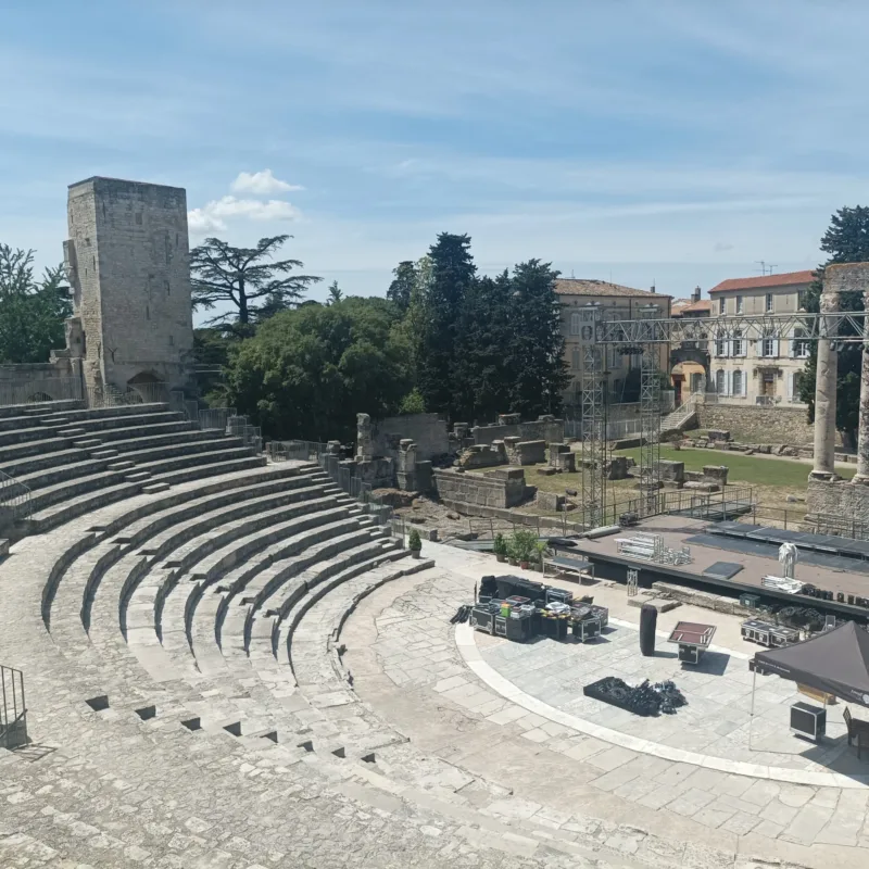 The Roman theatre of Arles