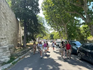 Guided tour in Arles, Romain Bouchaud