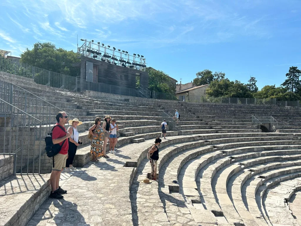 Guided tour in Arles, Romain Bouchaud
