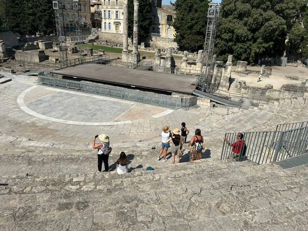 Guided tour in Arles, Romain Bouchaud