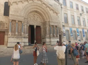 Begeleide toer in Arles, Romain Bouchaud
