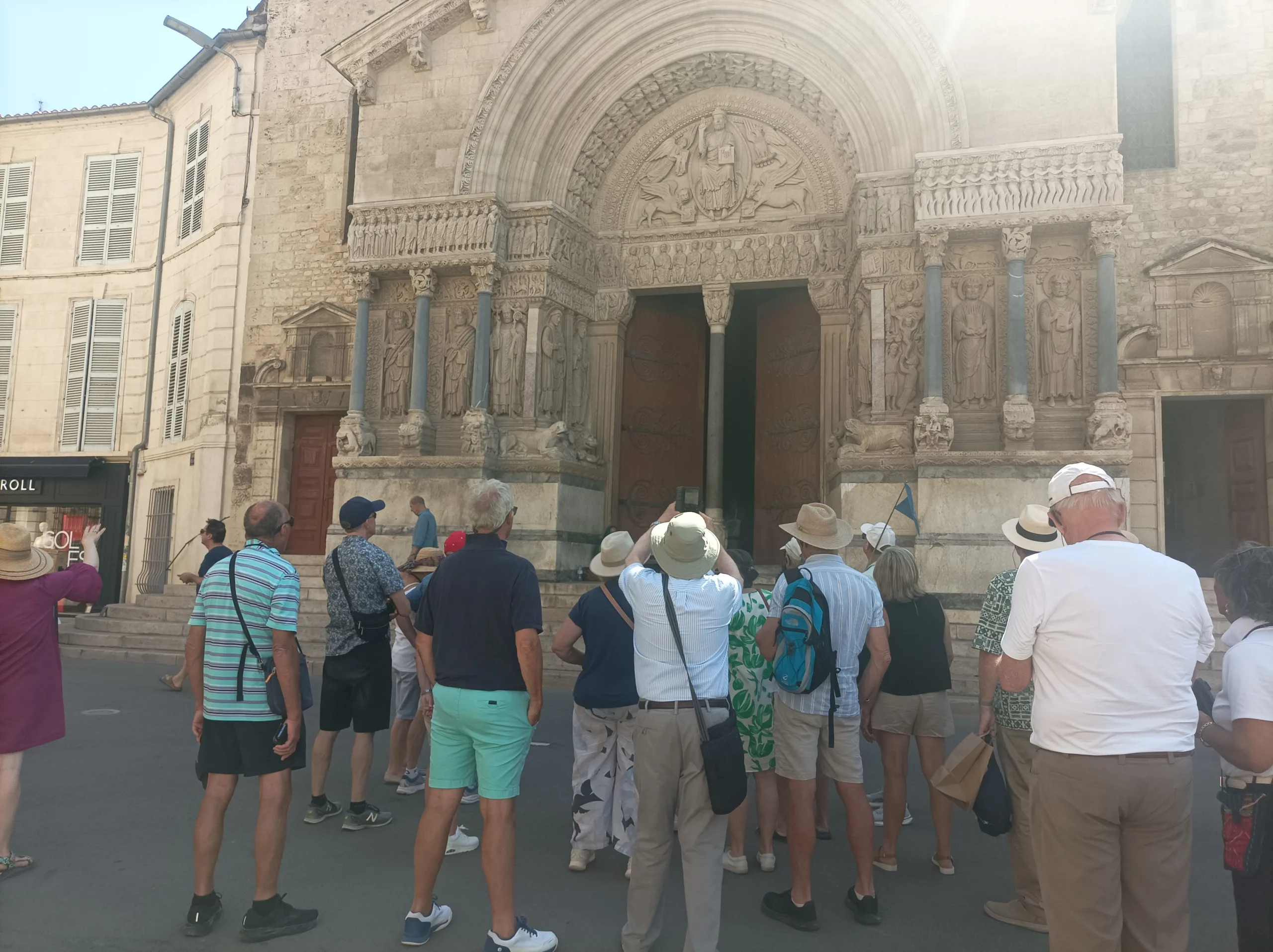 Begeleide toer in Arles, Romain Bouchaud