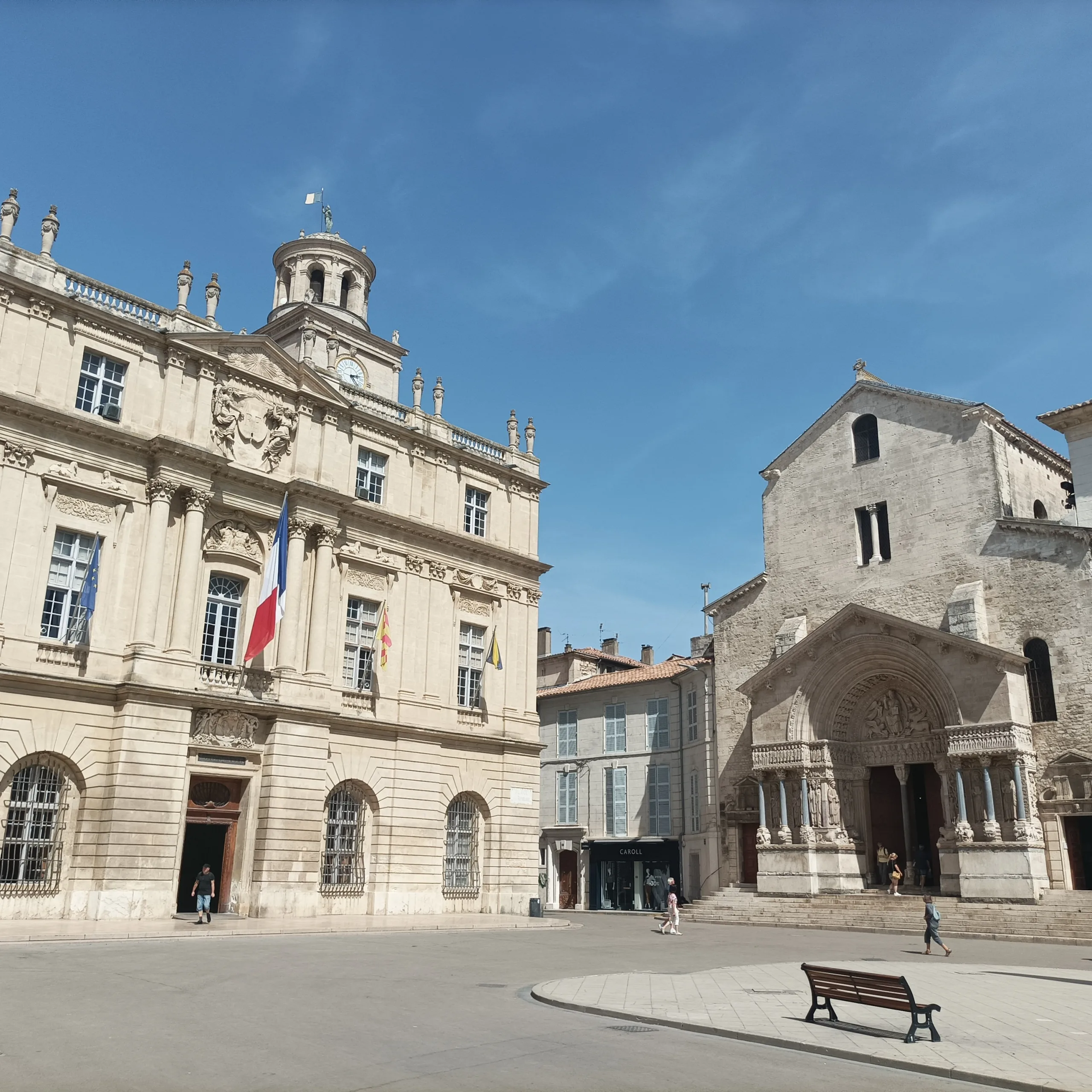 Begeleide toer in Arles, Romain Bouchaud