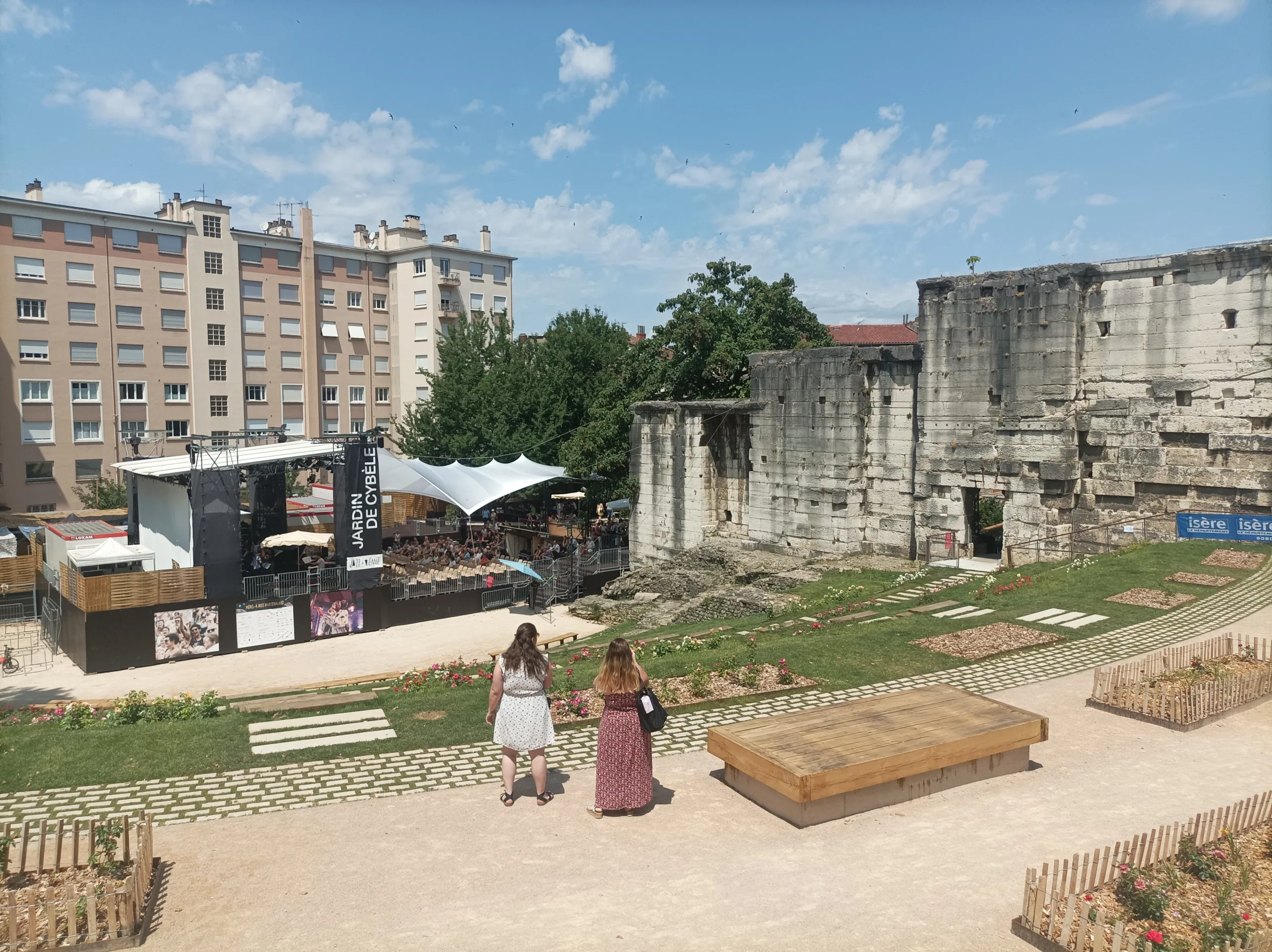 Guided tour in Vienne, Romain Bouchaud