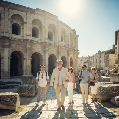 Guided tour in Arles