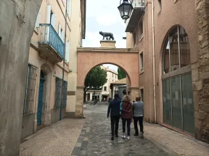 Guided tour in Narbonne, Romain Bouchaud