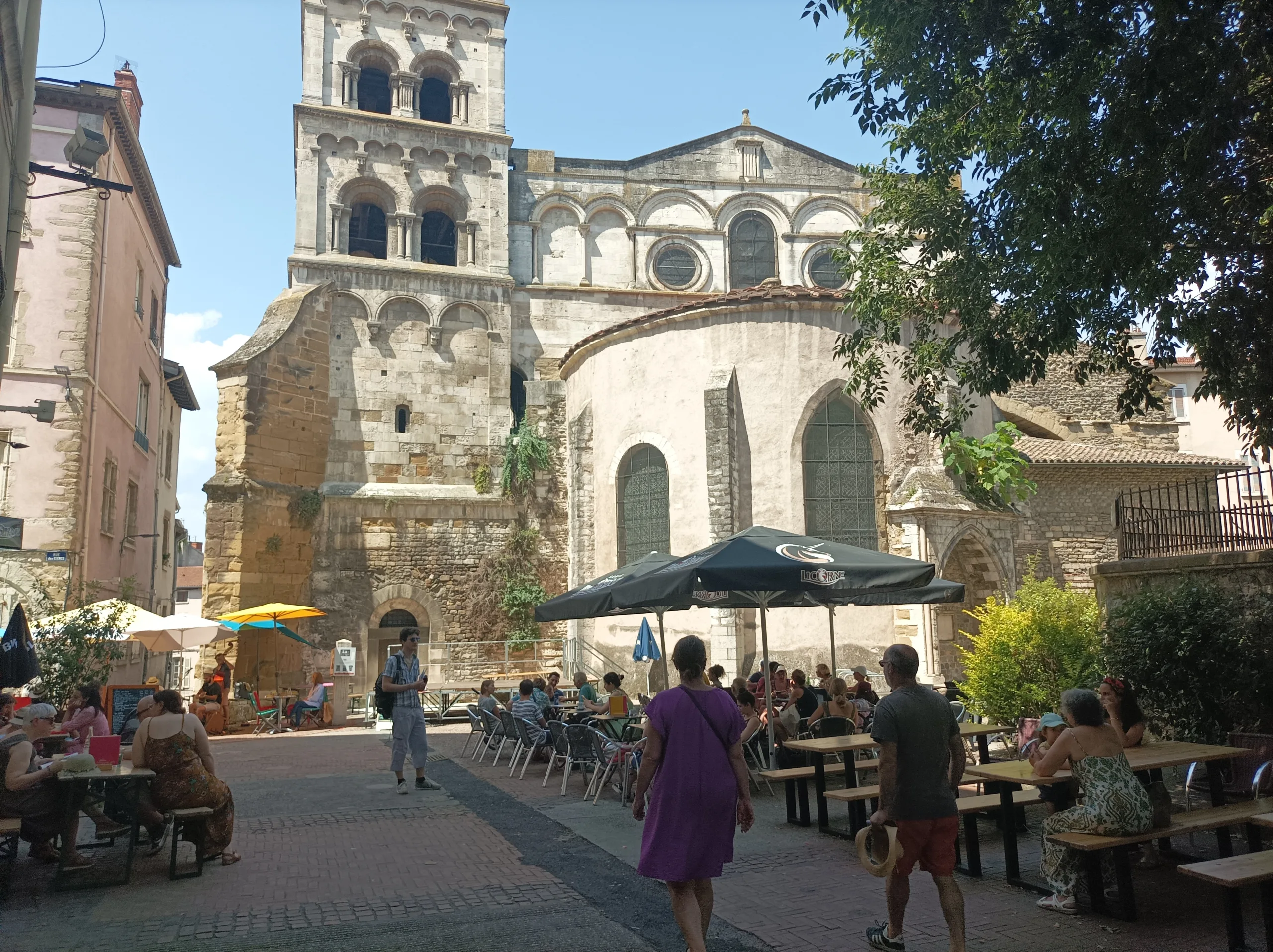 Guided tour in Vienne, Romain Bouchaud