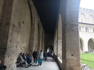 Guided tour in the Popes palace, Romain Bouchaud
