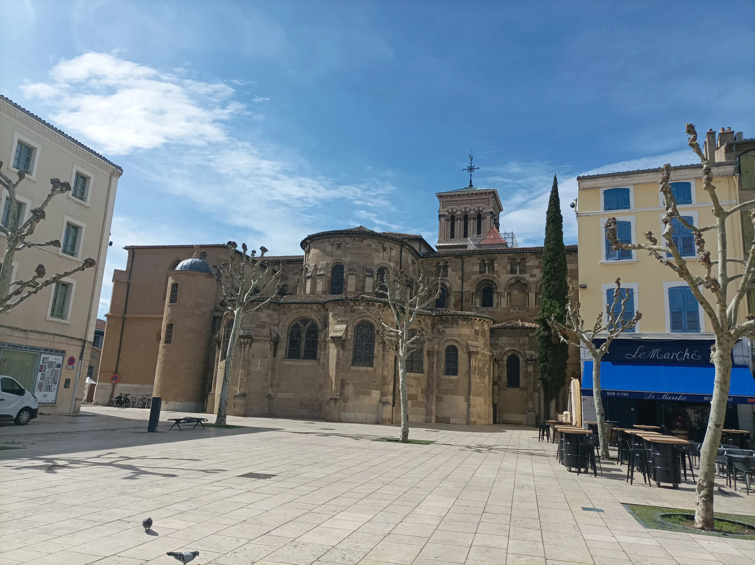 Guided tour in Valence, Romain Bouchaud