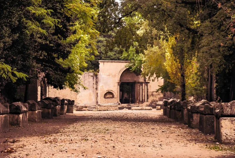 The Alyscamps in Arles